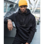 Kapuzen Sweater mit 1/4 Zip